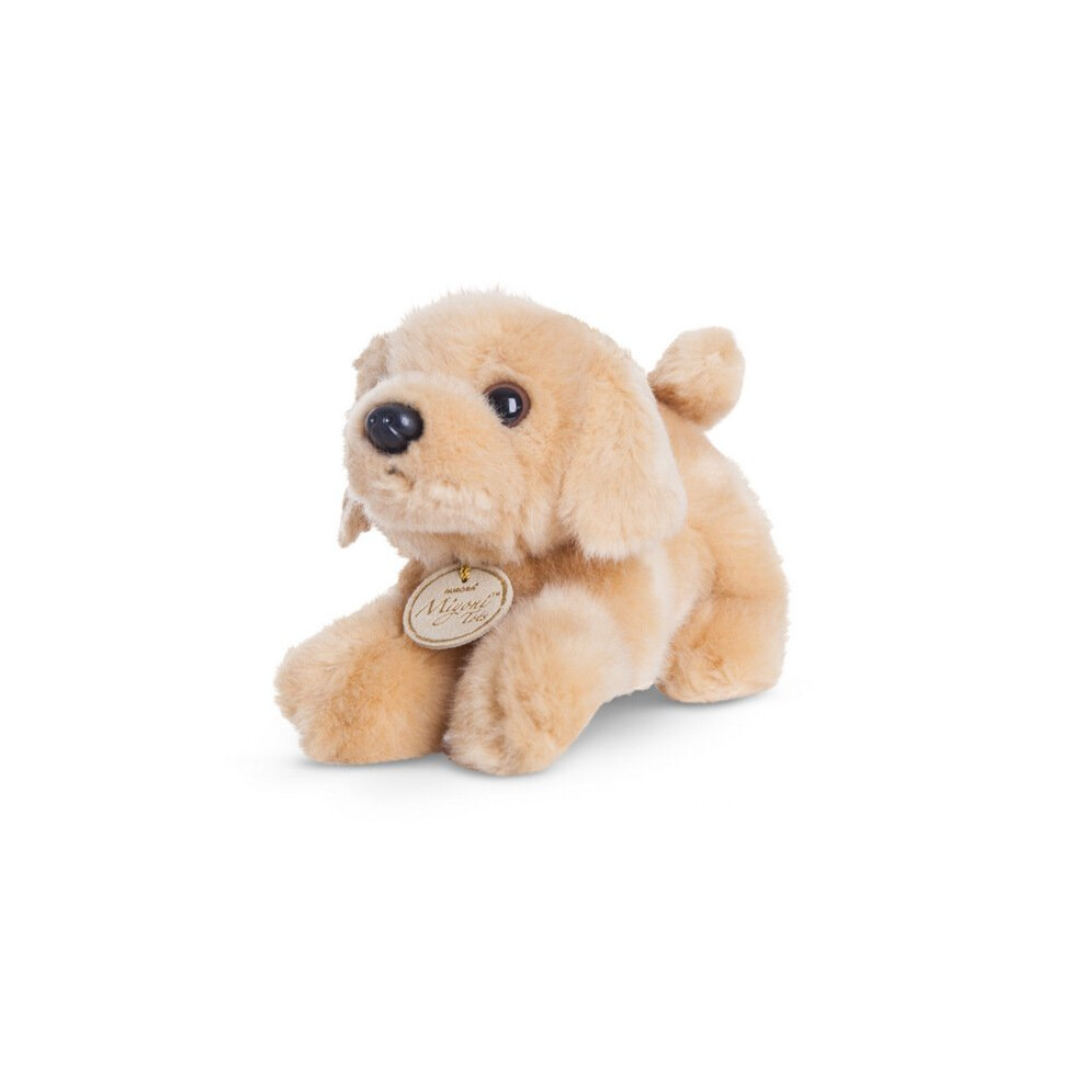 8" Miyoni Tots Golden Labrador Soft Toy - Aurora Plush Cuddly Brand New 8 -  aurora miyoni labrador plush toy cuddly soft brand new tots 8