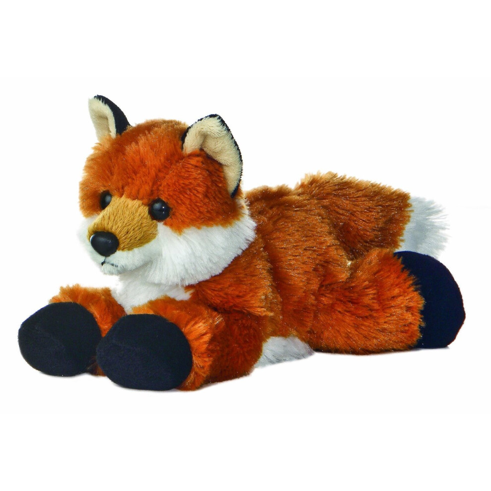 Aurora World 8" Mini Flopsie Foxxie Fox Soft Toy - Aurora Plush New Cuddly Flopsies 8Inch - Aurora Fox Flopsie Plush Mini Toy New Cuddly Soft Flopsies Foxxie