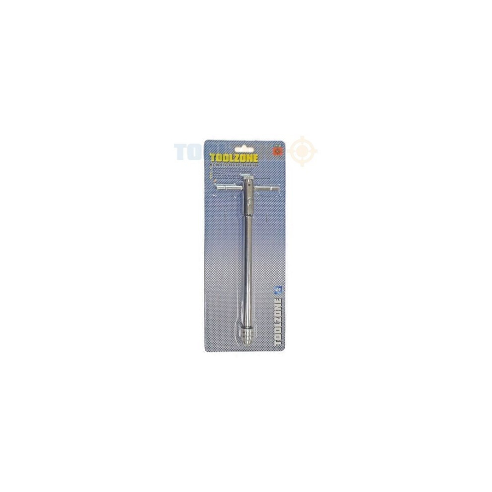 Toolzone M3-M8 Long Ratchet Tap Wrench 255Mm Tp127 - M3m8 Extra Reversible Die - Tap M3m8 Long Ratchet Wrench 255Mm Tp127 Toolzone Extra Reversible 5055143919240