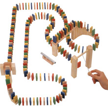 Wooden Domino Race - Tobar 00435 -  domino race wooden tobar 00435