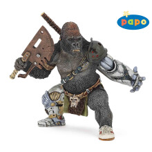 Figurinha Mutante gorila - PAPO - O MUNDO FANTÁSTICO - Para Crianças - A partir de 3 anos
