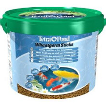 820548: Tetra Koi Wheatgerm Sticks 2kg - Easy-to-Digest Pond Fish Food for Koi & All Pond Fish, Supports Immune Health