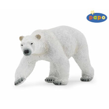 Estatueta de Urso Polar - PAPO - LA VIE SAUVAGE - Branco - Misto - Interior