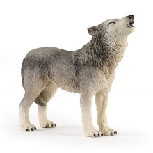 Papo Howling Wolf Figurine - Figure Multicolour 50171 New Wild Animal -  papo howling wolf figure multicolour 50171 new wild animal