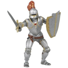 Figurine Chevalier en armure rouge Papo - Jouet pour garçon de 3 ans et plus