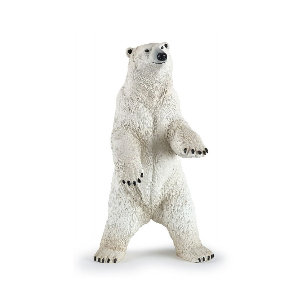 Stehende Eisbärfigur
