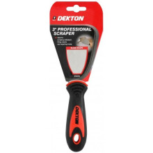 Dekton 3" Professional Scraper - wallpaper paint scraper 2 3 professional filler hole crack repair 6 4 inch putty filling soft grip stainless