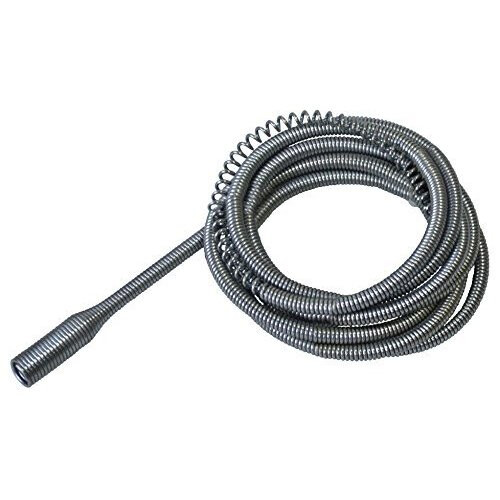 Waste Pipe Unblocker S1890 1.8m Steel Corkscrew Rod Drain Cleaner for Sinks and Toilets