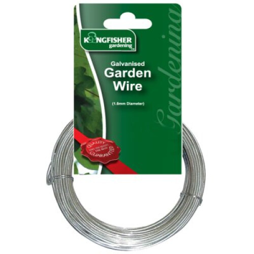 Kingfisher 1.6mm x 15m γαλβανισμένο σύρμα - σύρμα κήπου γαλβανισμένο 16mm 15m x kingfisher περίφραξη