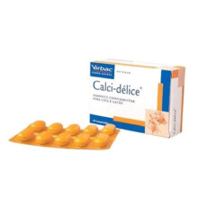 VIRBAC Calci Delice - Supplementation for Dogs 30 tablets