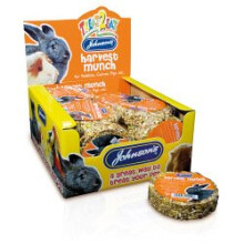 Harvest Munch For Rabbits And Guinea Pigs - Johnsons 70g Treat Vet Etc -  harvest munch guinea johnsons 70g rabbits pigs treat vet etc