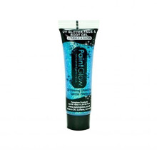 Uv Glitter Body Gel, Blue, 10ml - Gel Face Neon Glow Paintglow Festival Blue - uv body glitter gel face neon glow paintglow festival blue