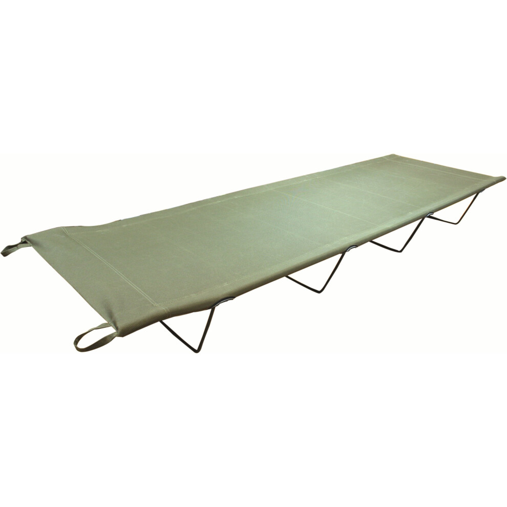Olive Outdoors Camping Bed - Highlander Camp -  bed highlander camp olive