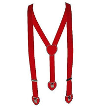 Widmann S.r.l. - - Heart Braces Accessory Valentines Love Romance Fancy Dress - heart braces accessory valentines love romance fancy dress
