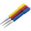 3pc Colour Coded Centre Punch Set - Amtech Piece Steel Alloy -  punch set centre colour coded 3pc amtech piece steel alloy 2