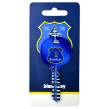 Everton Key Blank (the People's Club) - Door Fc Football Club Crest Official -  door key everton fc football club crest official blank gift new
