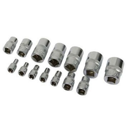 Silverline Silverline E4-e24 Socket Extension Set 14pce E4 - E24 - 14 38 12 Torx Drive Ext -  set socket 14 38 12 torx silverline drive e4 e24 ext 675072 trx