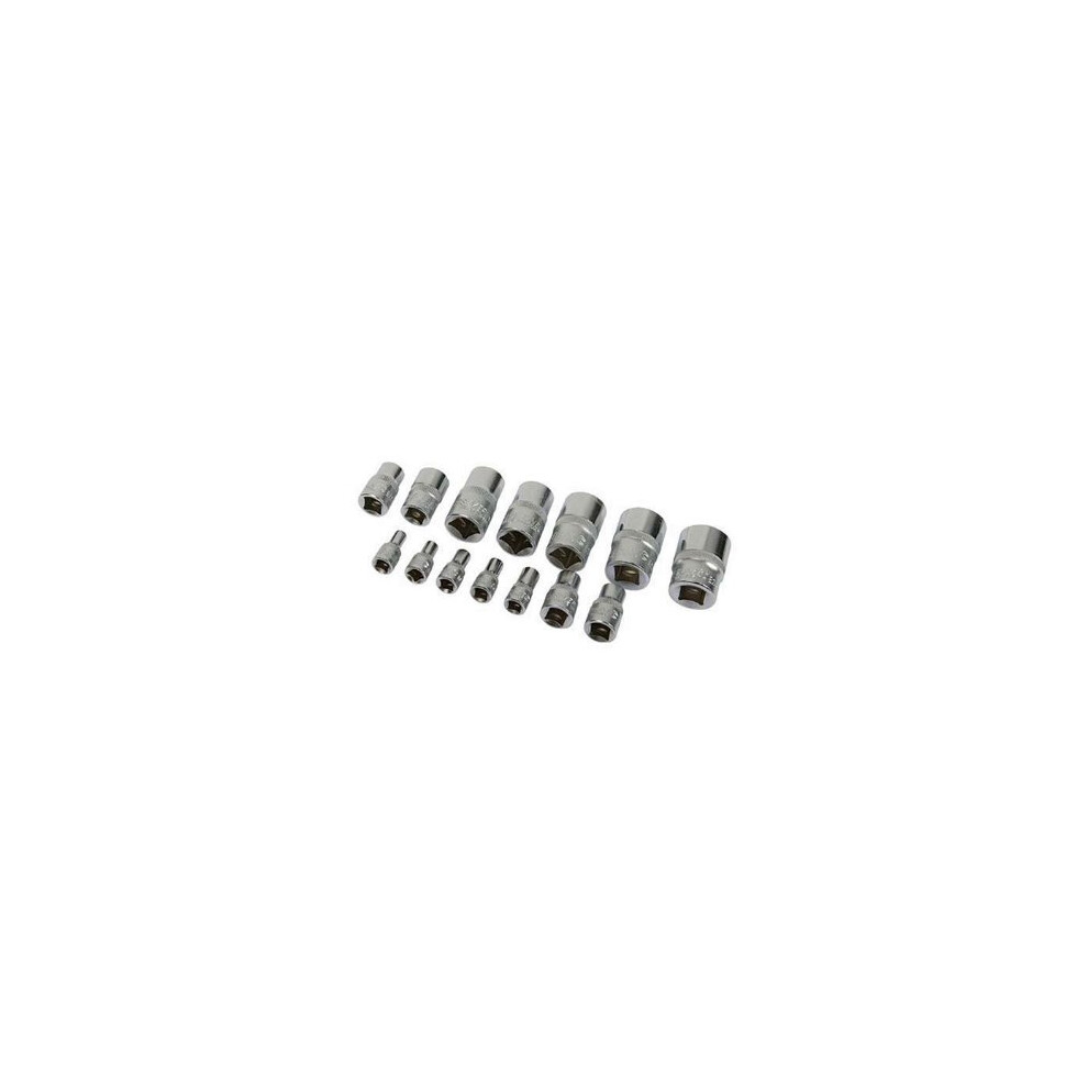 Silverline E4-e24 Socket Extension Set 14pce E4 - E24 - 14 38 12 Torx Drive Ext -  set socket 14 38 12 torx silverline drive e4 e24 ext 675072 trx