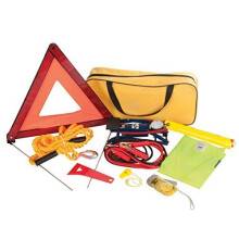 Silverline 933429 Car Emergency Kit - Set Of 9 - 9pce Breakdown -  emergency car kit silverline 933429 9pce breakdown set