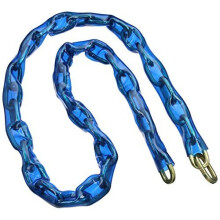 Silverline 633679 Hardened Steel Security Chain With Sleeve - 1500 x 7mm - -  security steel chain silverline 1500mm square 633679 heavy duty
