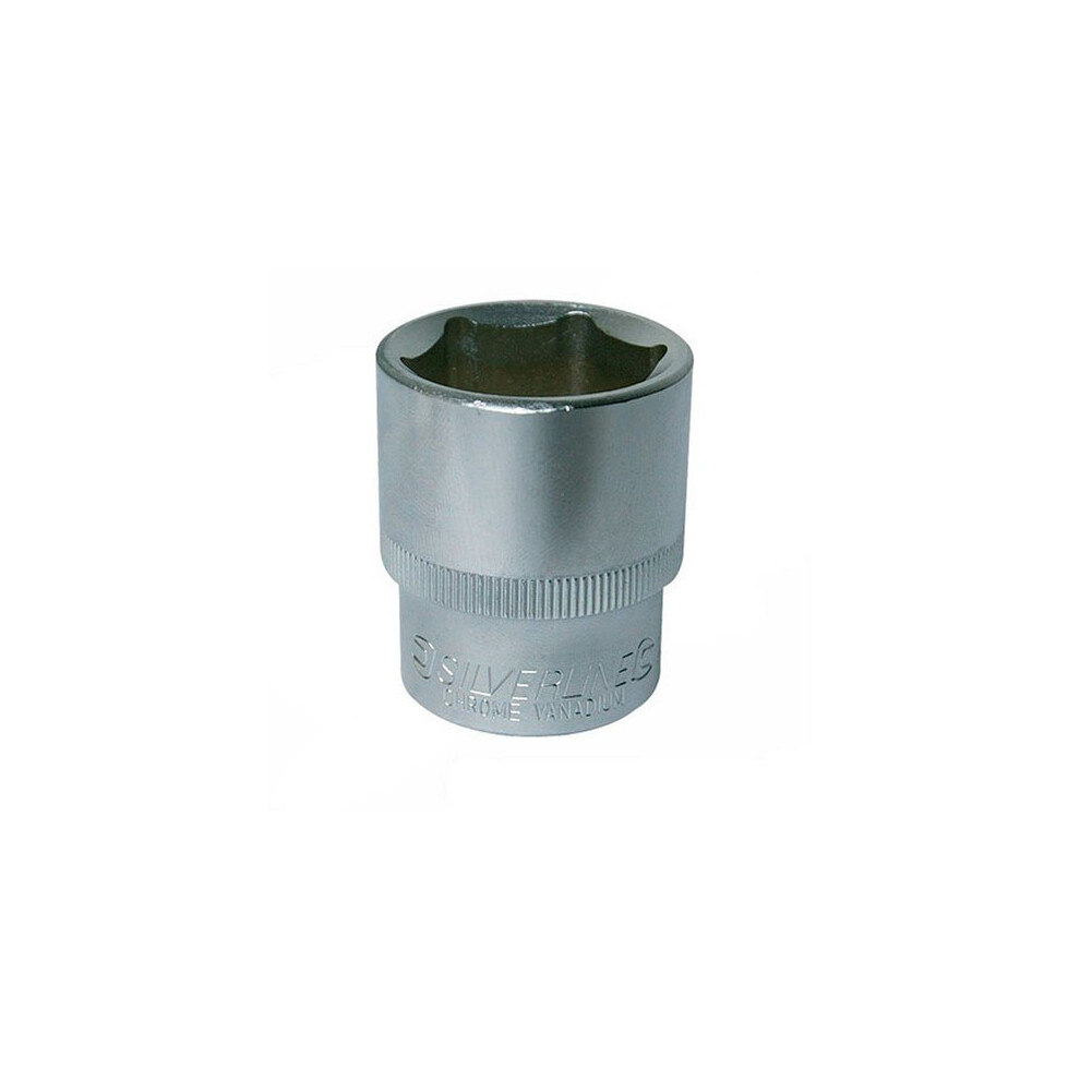 Silverline Socket 3/8" Drive 6pt Metric 8mm - 38 902942 Hex -  metric 38 drive silverline socket 8mm 902942 hex