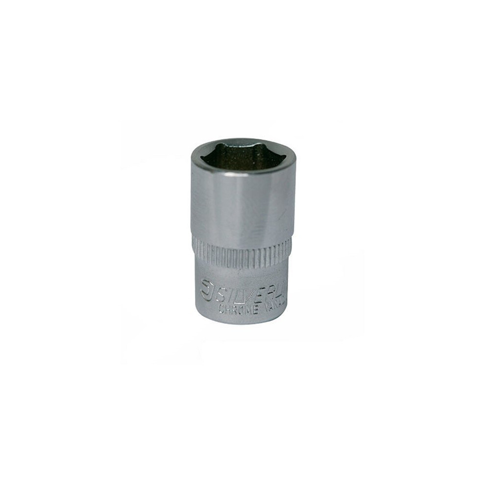 8mm Silverline Metric Socket With 1 4" Drive - 14 545489 Hex -  metric socket drive 14 silverline 8mm 545489 hex