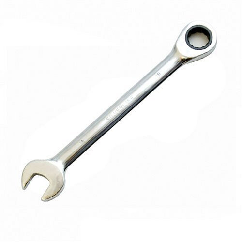 Silverline Silverline Fixed Head Ratchet Spanner 18mm - 793777 -  ratchet spanner fixed silverline head 18mm 793777