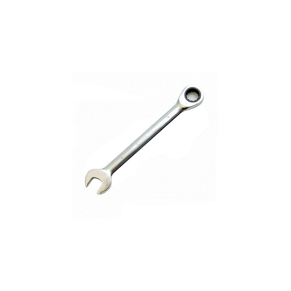 Silverline Fixed Head Ratchet Spanner 18mm - 793777 -  ratchet spanner fixed silverline head 18mm 793777