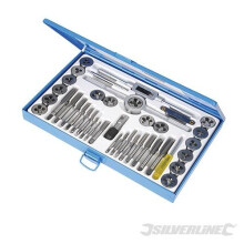 Silverline Expert Tap & Die Set 40-Piece