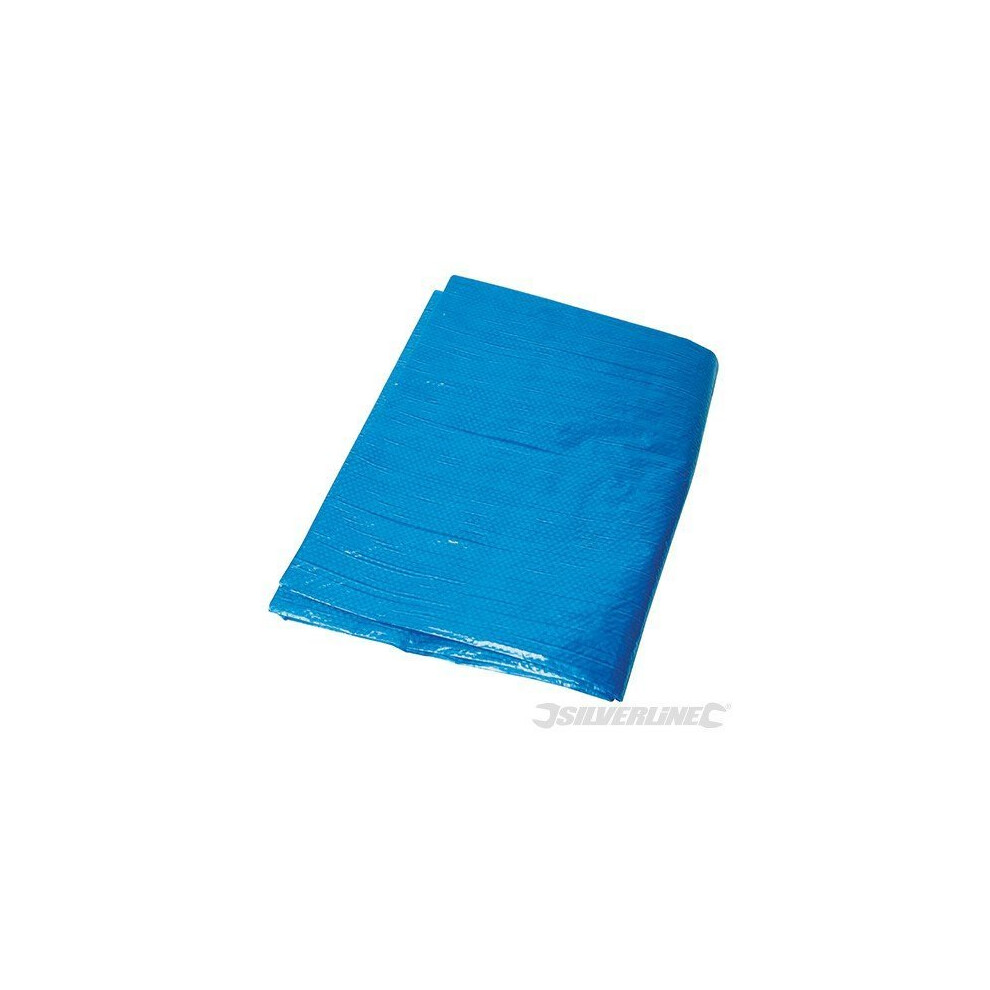 Silverline Tarpaulin 6.1 x 9m - 61 633522 Waterproof -  tarpaulin silverline x 9m 61 633522 waterproof