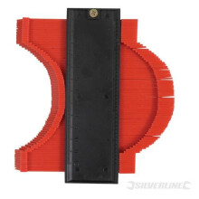 150mm Silverline Profile Gauge - 473526 250mm -  profile gauge silverline 473526 250mm
