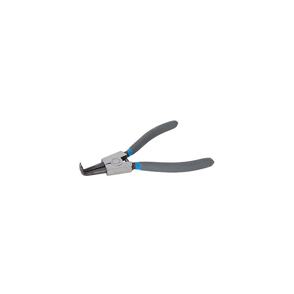 Silverline Bent Nose External Circlip Pliers (180mm)