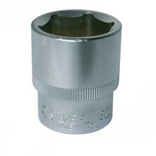 Silverline Socket 1/2" Drive 6pt Metric 28mm - 12 Hex Steel Diy Tool Bulk -  metric socket 12 silverline drive 28mm hex steel diy tool bulk 766480