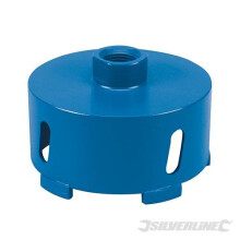 Silverline Diamond Core Drill Bit 107 x 47mm - 427560 -  diamond core drill silverline x 47mm 107 bit 427560