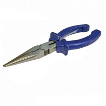 200mm Silverline Long Nose Pliers - Pl08 -  long pliers nose 200mm silverline pl08
