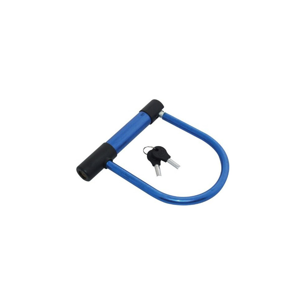 Am-Tech D-Shackle Bike Lock - Heavy-Duty Security for Bikes & Motorbikes, 2 Keys (T1880)