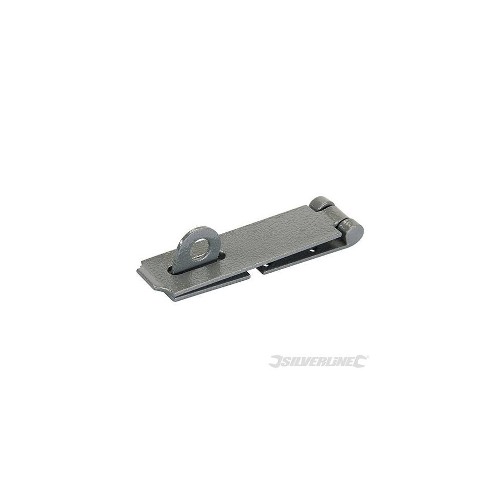 Silverline Hasp & Staple Heavy Duty 50 x 180mm - Security Lock 282522 -  hasp staple silverline heavy duty x 180mm 50 security lock 282522