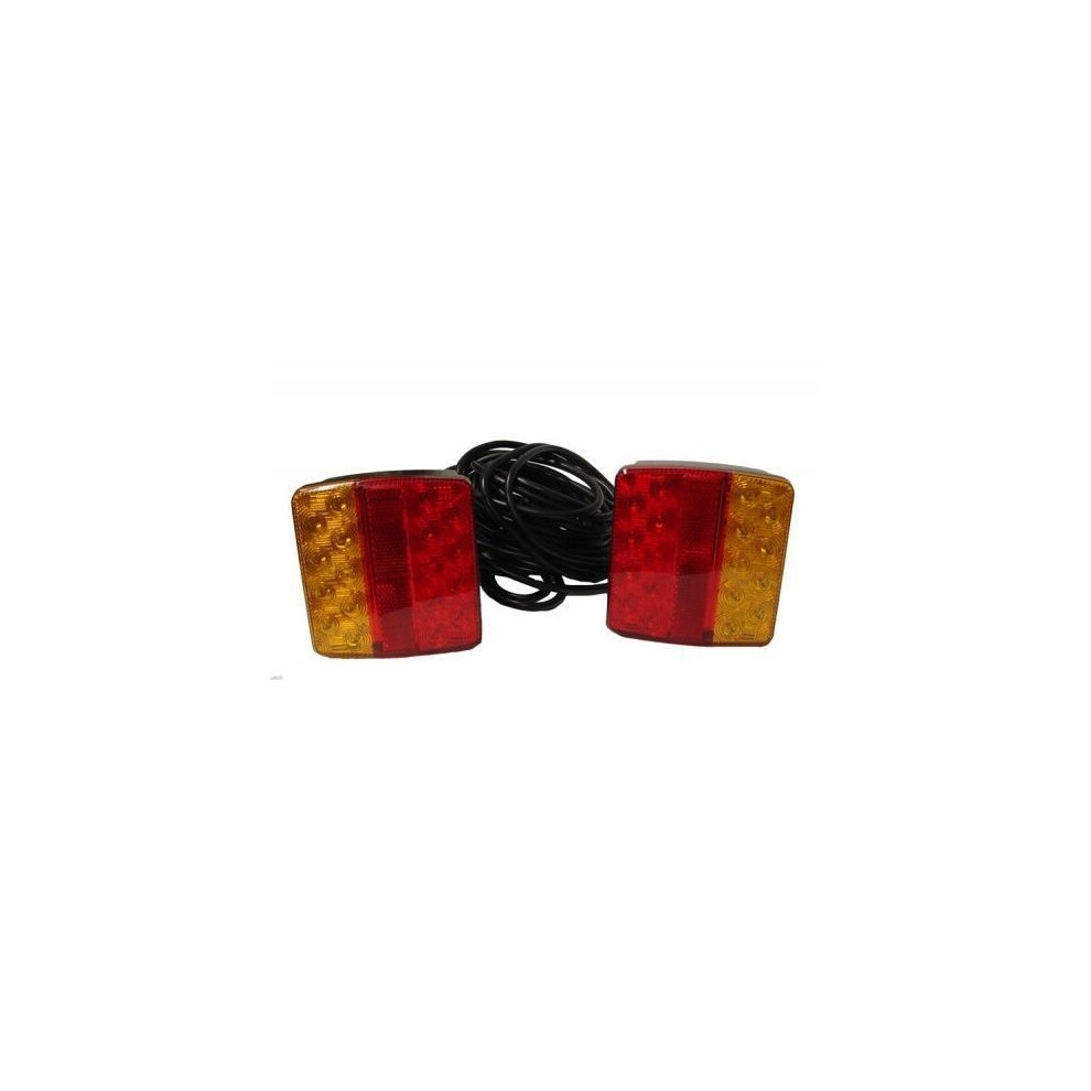 12V Led Pod 3M Connect + 10M Trailer Cable Magnetic Dp - Lighting Unit Lmx1825 - Led Magnetic 12V Lighting Cable Trailer Unit Pod 10M Lmx1825 Free 5013008449646