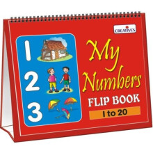 Creative Pre-school My Numbers Flip Book - Preschool Cre0558 Educational - creative preschool my numbers flip book cre0558 educational
