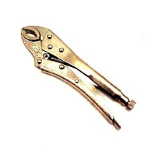 7'' Locking Grip Plier - Pliers 7 Mole Curved 175mm Jaw Grips New -  locking grip pliers 7 mole curved 175mm jaw grips new