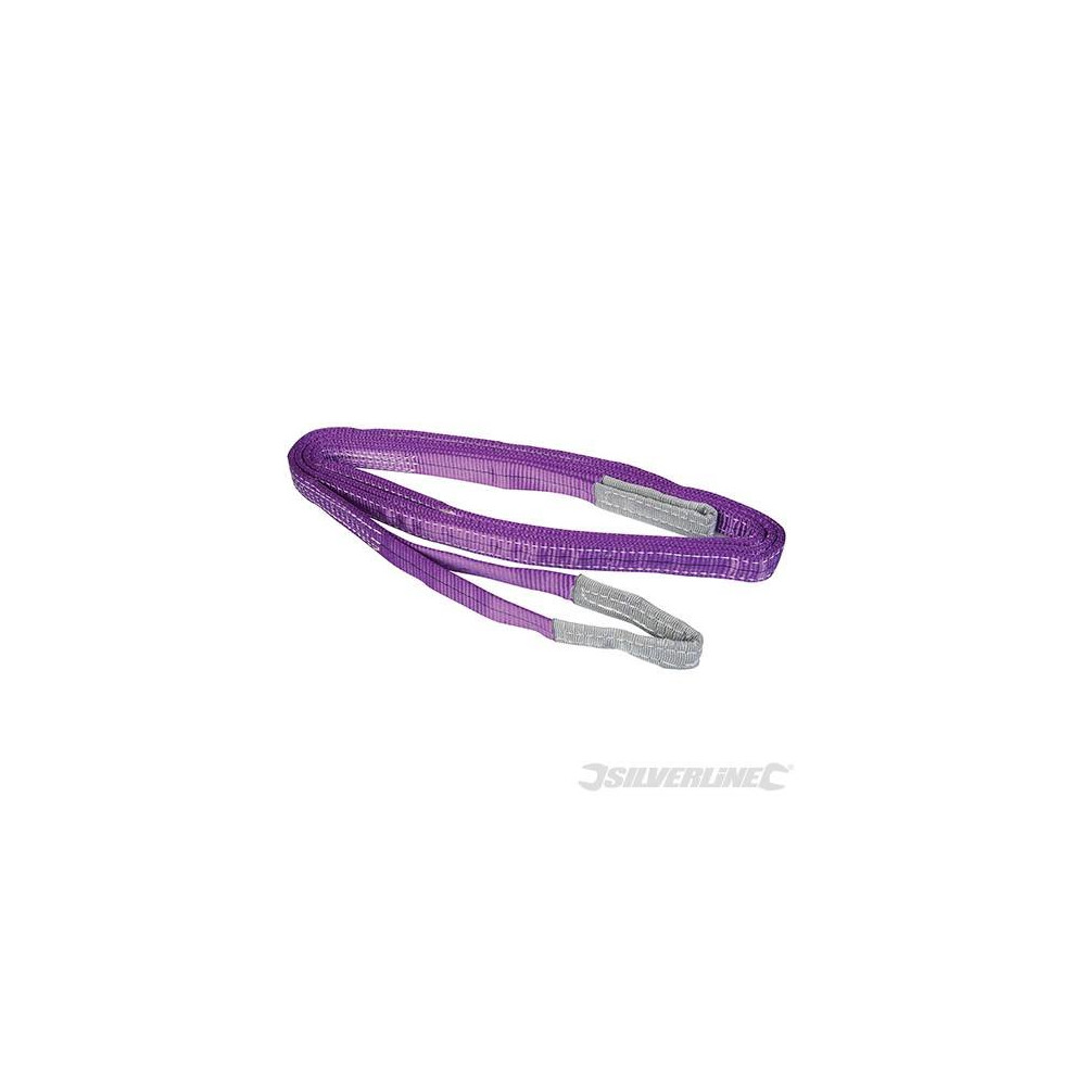Silverline Cargo Sling 1 Tonne 4M - 282524 Lifting Webbing - 1 Sling Cargo Tonne 4M 282524 Lifting Webbing