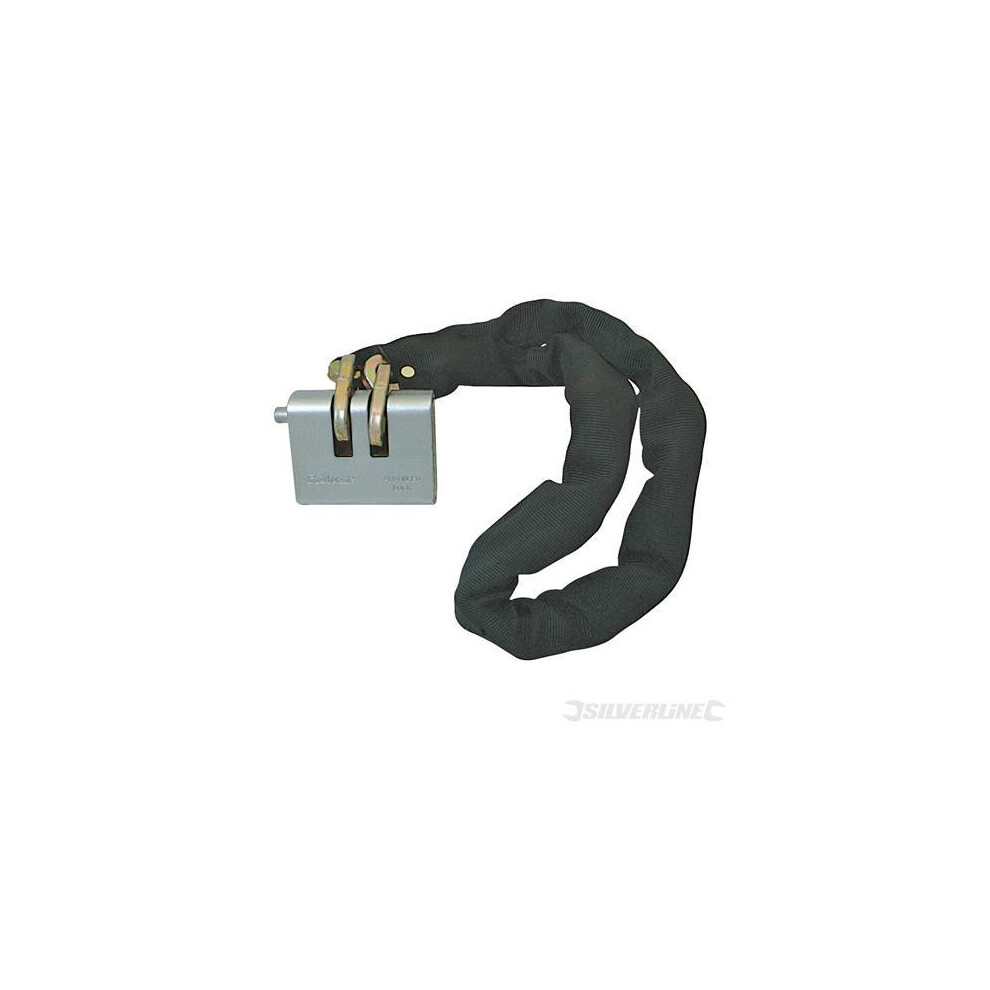 Silverline Sleeved High Security Chain 600Mm - 580457 - Security High Sleeved Chain 600Mm 580457