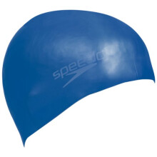Speedo Königsblaue Badekappe aus geformtem Silikon für Erwachsene - Badekappen für Senioren - Speedo Badekappen aus geformtem Silikon