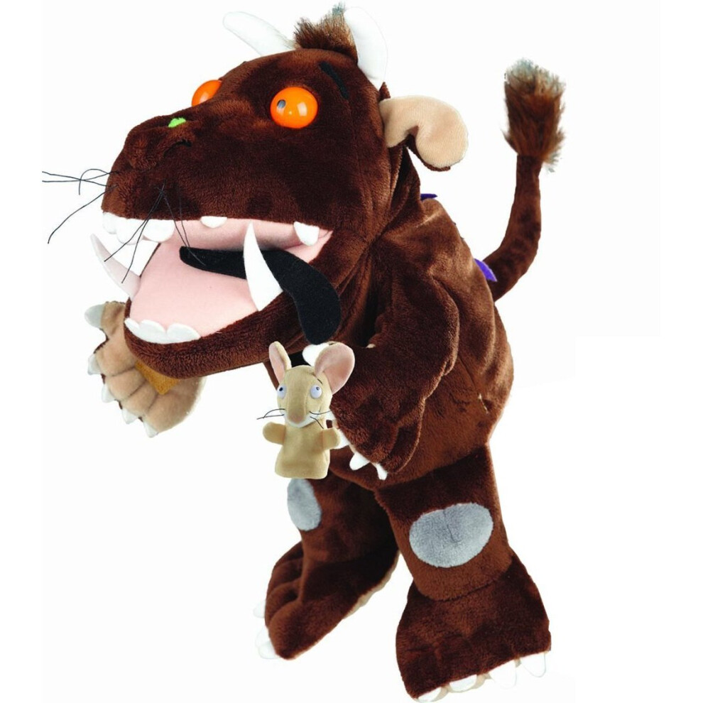 Aurora World 14" Gruffalo Plush Hand Puppet - Soft Toy Aurora - Puppet Gruffalo Hand Soft Toy Aurora Brown