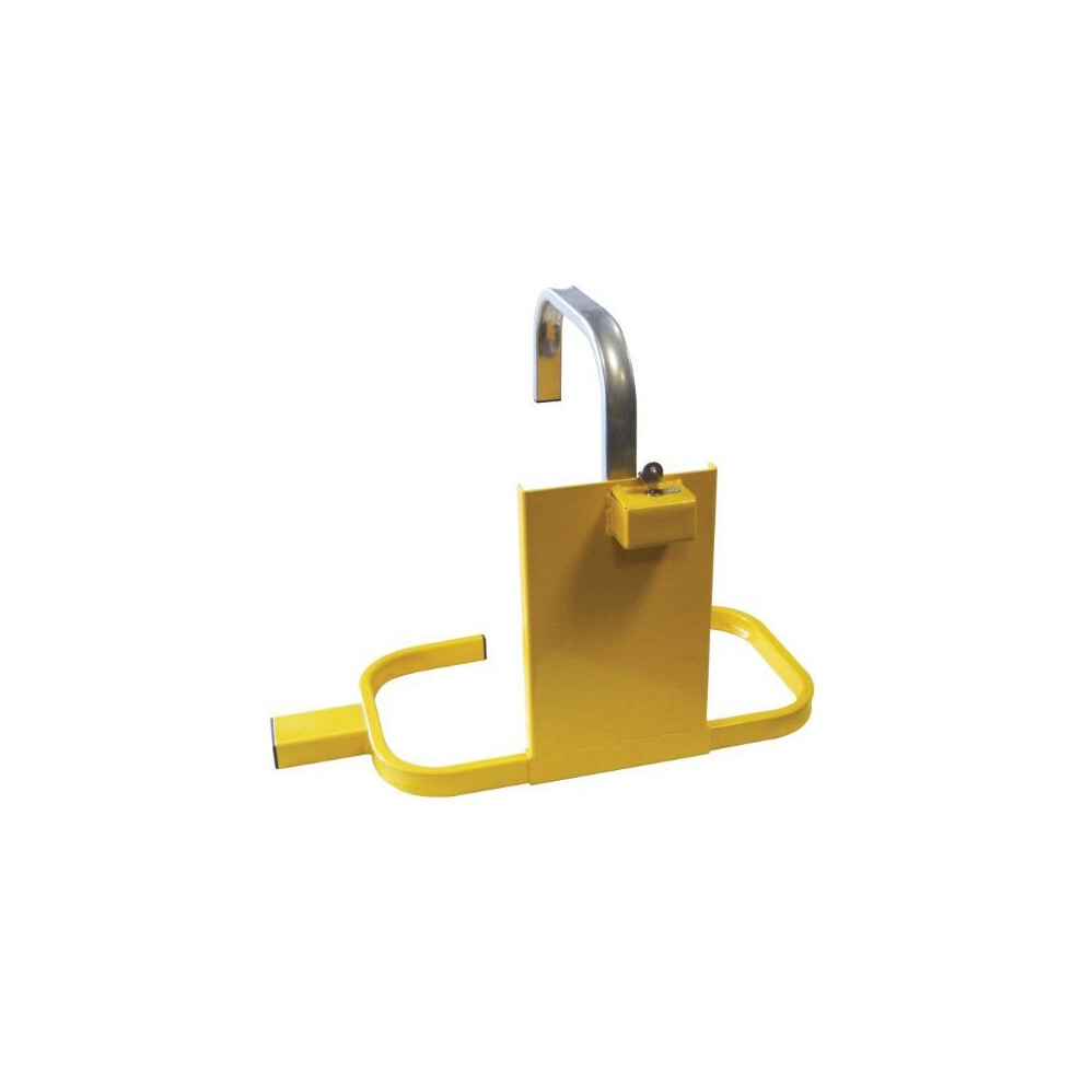 Heavy Duty Wheel Clamp - Lock Safety Amtech Car Caravans Trailer Trailers Small - Wheel Clamp Lock Heavy Duty Safety Amtech Car Caravans Trailer Light 5032759032877