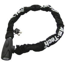 36" Sleeved Chain Lock - Heavy Duty Nylon Sleeve Bike 36 Motorbike Amtech 2 Keys - chain lock heavy duty nylon sleeve bike 36 motorbike amtech 2 keys