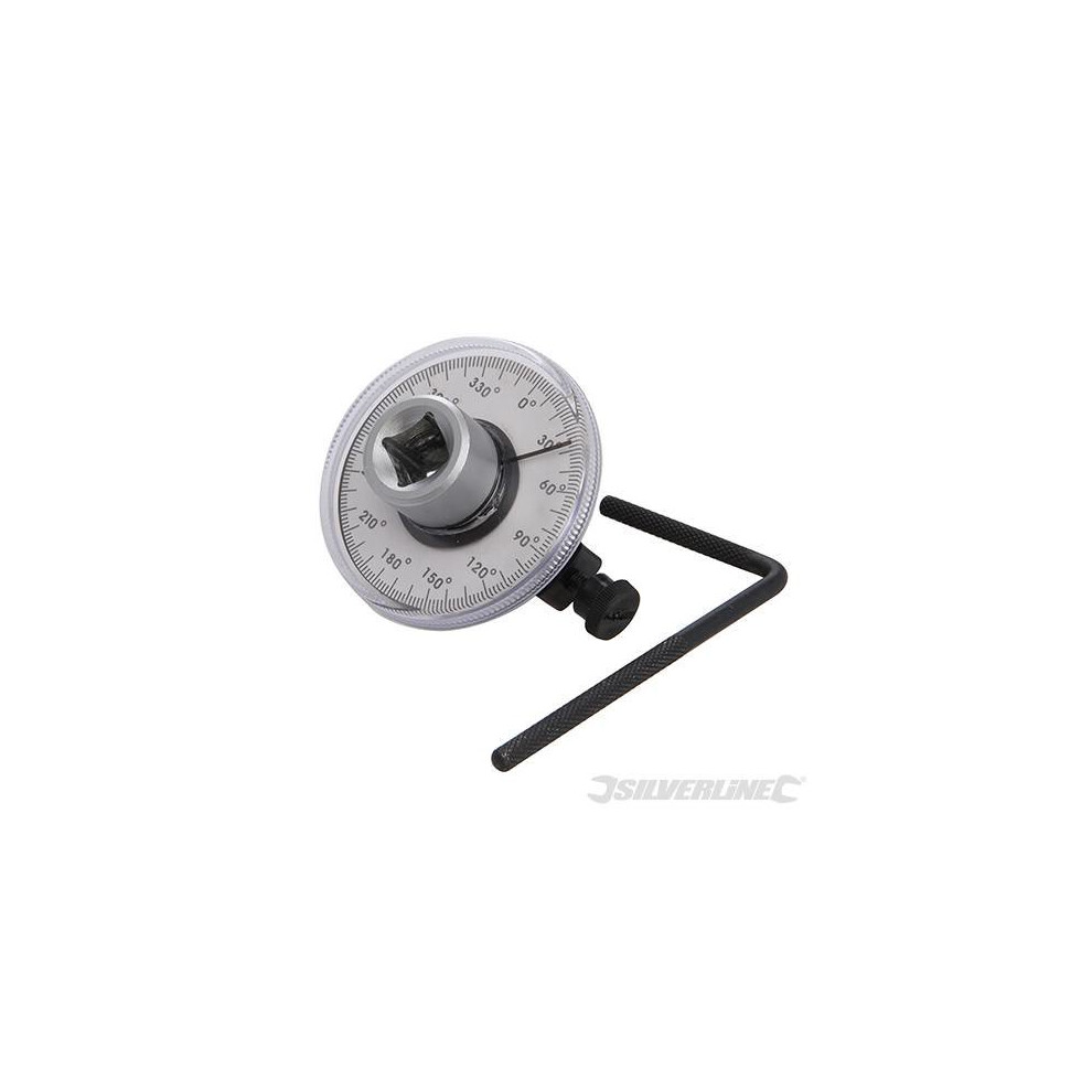 Silverline Angular Torque Gauge 1/2" Drive - 12 254617 -  angular torque gauge 12 drive silverline 254617