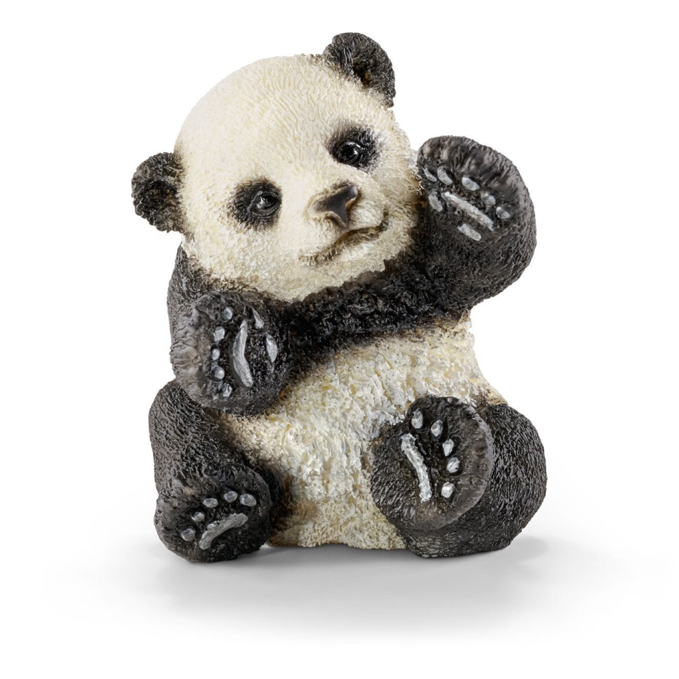 Schleich Playing Panda Cub Model - 14734 Wild Life - Panda Playing Cub 14734 Wild Life