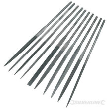 Silverline Needle File Set 10-Piece