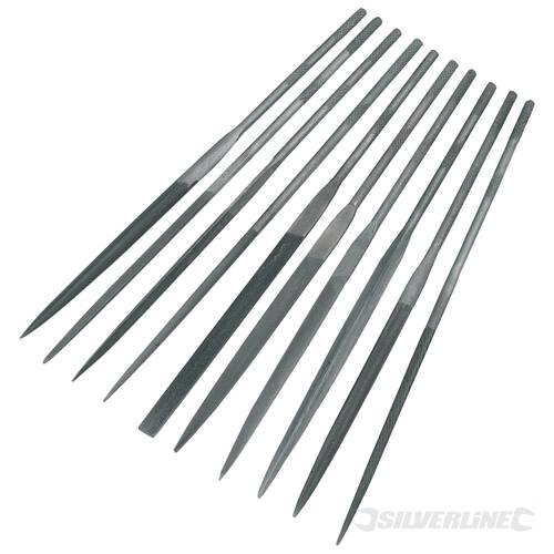 Silverline Silverline Needle File Set 10-Piece